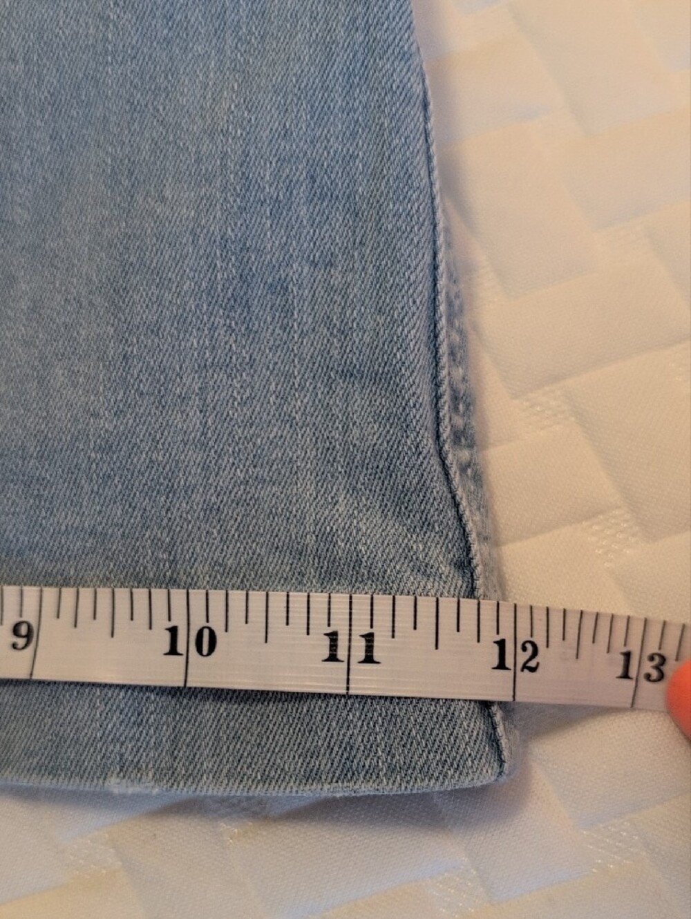 SPANX Flare Leg Jeans Light Blue Denim with Tummy Control Pull On Plus Size 3X - Picture 12 of 14